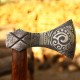 custom Handmade hunting viking axe warrior axe gift for hunter man