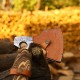 custom hunting Axe Handmade axe gift for hunter man / HB-1408