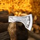 RA-121 Custom Made Handmade Viking Axe, Medieval Axe, Viking Axes, Hiking axe, Tomahawk axe, hunting axe, Valhalla axe, warrior axe, Gift For Men hunting Axe / HB-1409