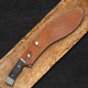 Handmade Bowie Hunting Knife Rain Drop Pattern Damascus Steel 