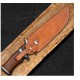 Coustam Hunting Knife Rose wood Handel Lader Patner Steel Less Steel / HB-1002 