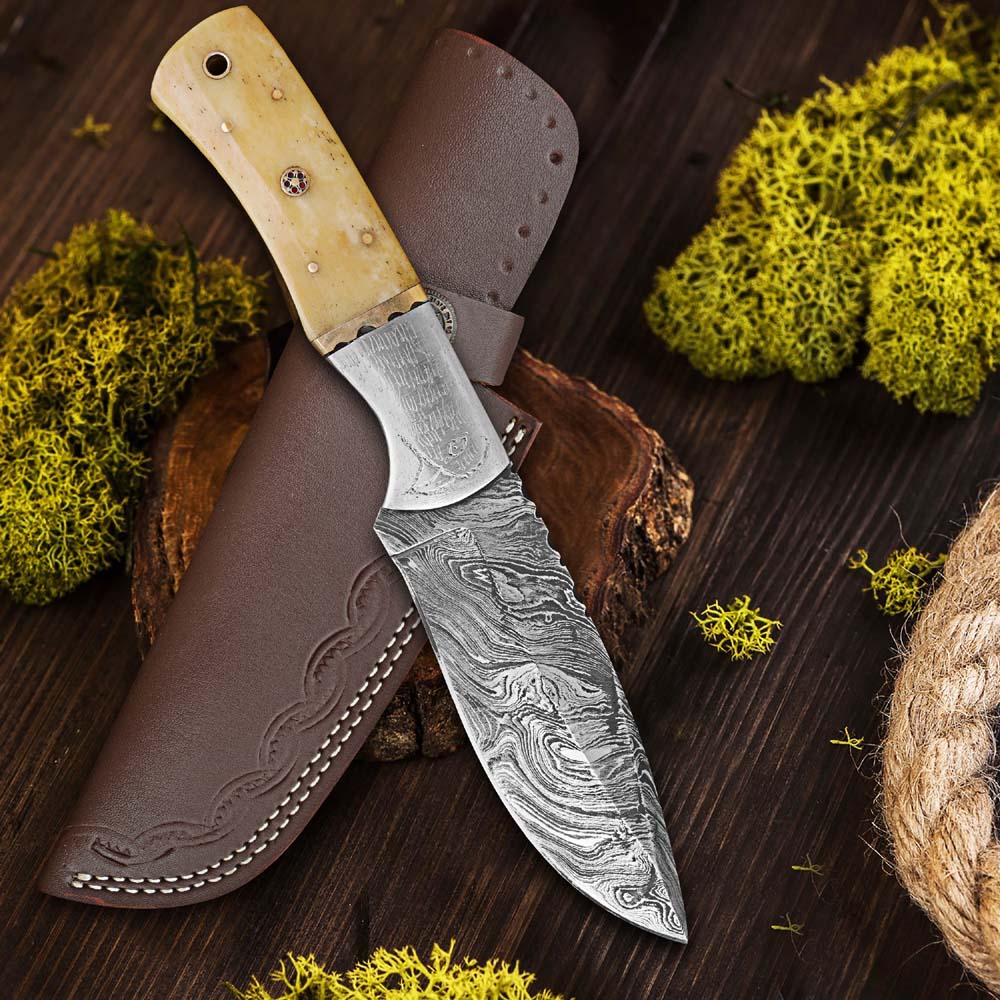 CRISTMAS BOGOHand made skinner knife’s Hande Made superior sharpness and performance HB-1101