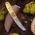  Handmade Damascus Steel Tanto Knif Focuses on the knife’s superior sharpness and performance / HB-1104