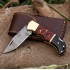 TOP QUALITY FOLDING KNIFE AND  BRASS GUARD FREE ENGARVING YOUR NAME &YOUR BRAND NAME  HB-1916