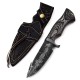 POWDER Coting Custom Best survival Hunting Knife Long life   / HB-1067