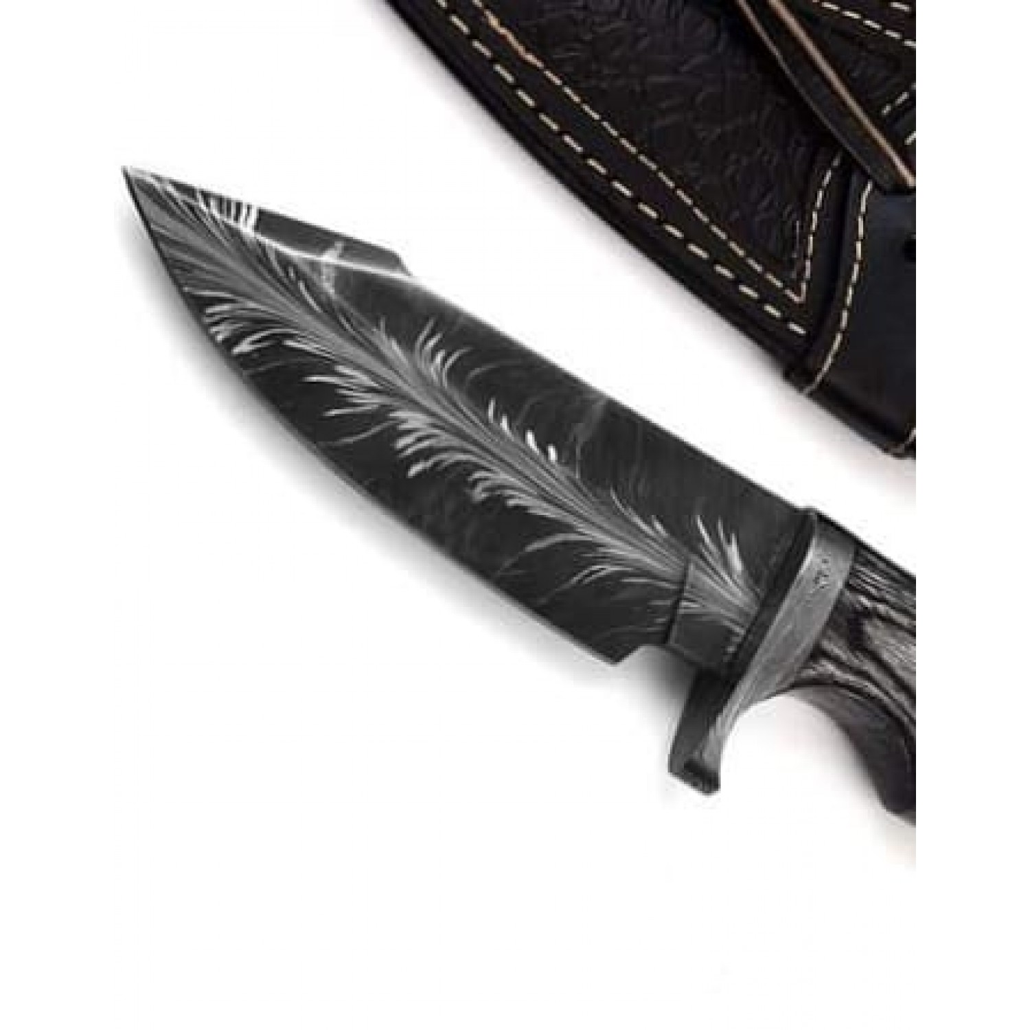 POWDER Coting Custom Best survival Hunting Knife Long life   / HB-1067