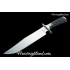  Beautiful Handmade j2 Steel Hunting Bowie Knife with CROWN Stag Handle  & Brass guard -HB1303