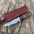  Handmade Hunting knife Leather Handel RainDROP Steel Fix BALDE Chirstams BOGO OFFER Free Engraving your Name&Your Brand Name  / HB-0018