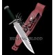 Rambo Knives Masterpiece Collection Hunting Blood Standard Edition Knife-HB1802