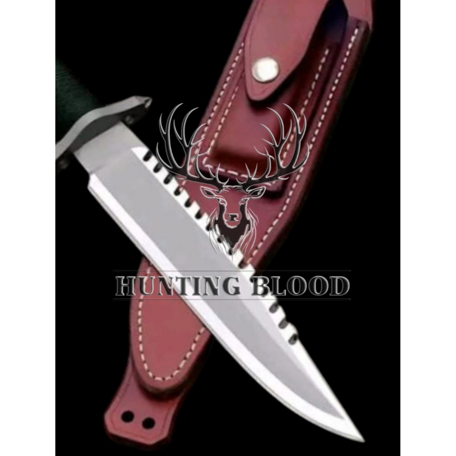 Rambo Knives Masterpiece Collection Hunting Blood Standard Edition Knife-HB1802