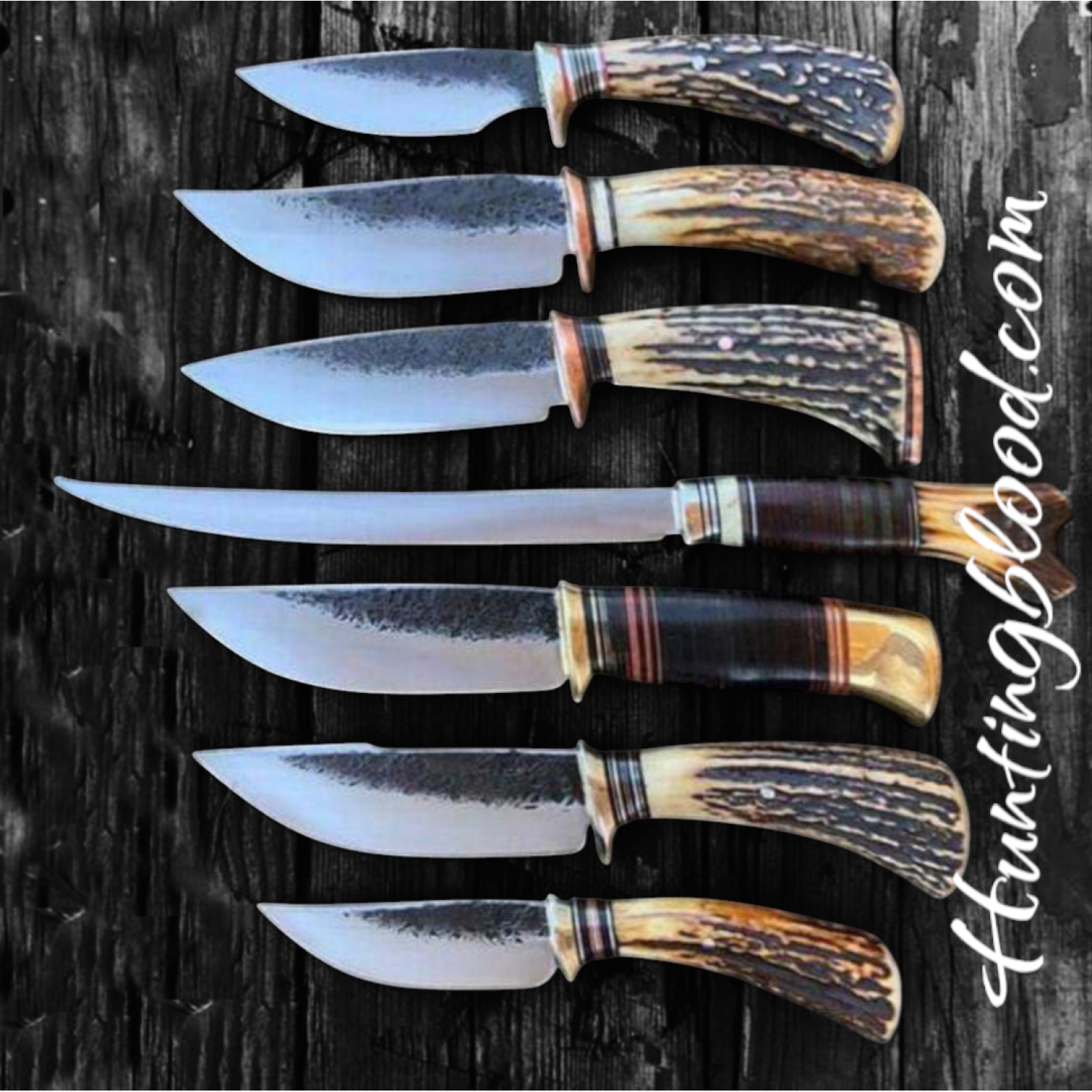 CUSTOM SKINNER KNIFE AND SKINNING KNIFE 7 PICES BEST SATG DEAL … / HB-1302